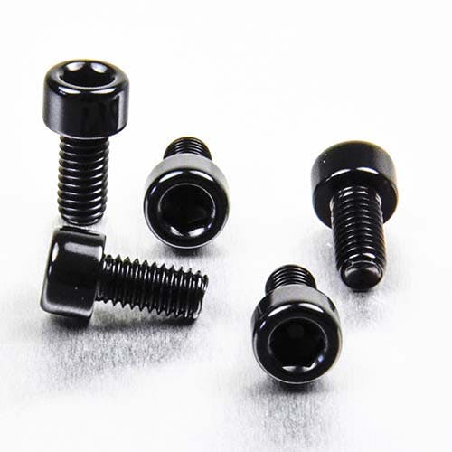 Pro-Bolt プロボルト アルミニウム ソケットキャップボルト M6x(1.00mm)x12mm 5個入りパック (PB612-5) PB612-5BK ( その他(ボルト)