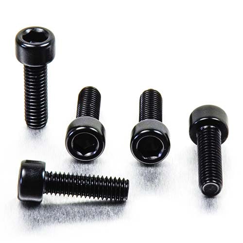 Pro-Bolt �v���{���g �A���~�j�E�� �\�P�b�g�L���b�v�{���g M6x(1.00mm)x20mm 5����p�b�N (PB620-5) PB620-5BK ( ���̑��i�{���g�j