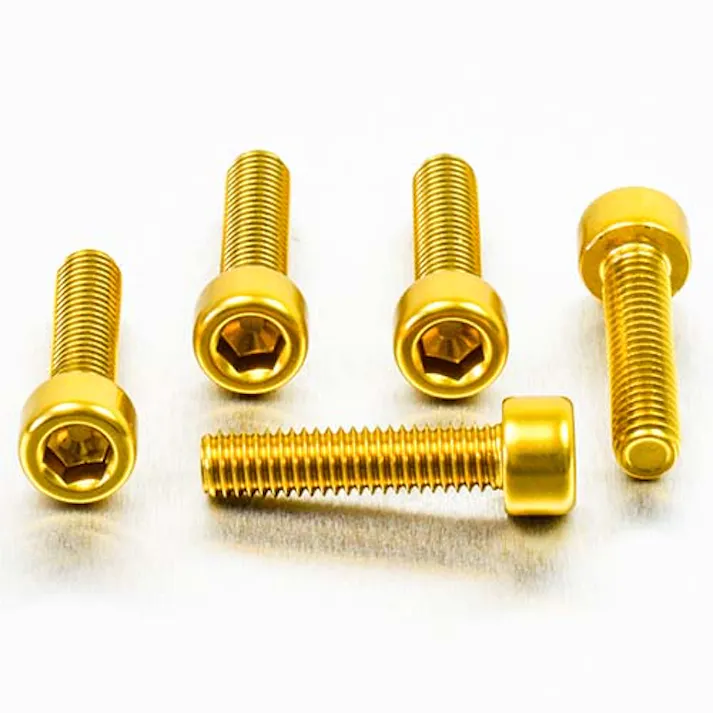 Pro-Bolt プロボルト アルミニウム ソケットキャップボルト M6x(1.00mm)x25mm 5個入りパック (PB625-5) PB625-5G (CDC)【ネット注文限定・別送品】