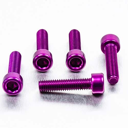 Pro-Bolt プロボルト アルミニウム ソケットキャップボルト M6x(1.00mm)x25mm 5個入りパック (PB625-5) PB625-5P (C その他(ボルト)