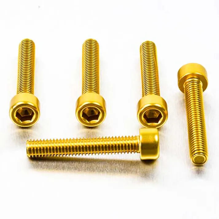 Pro-Bolt プロボルト アルミニウム ソケットキャップボルト M6x(1.00mm)x35mm 5個入りパック (PB635-5) PB635-5G (CDC)【ネット注文限定・別送品】