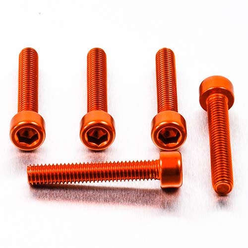 Pro-Bolt �v���{���g �A���~�j�E�� �\�P�b�g�L���b�v�{���g M6x(1.00mm)x35mm 5����p�b�N (PB635-5) PB635-5O (C ���̑��i�{���g�j