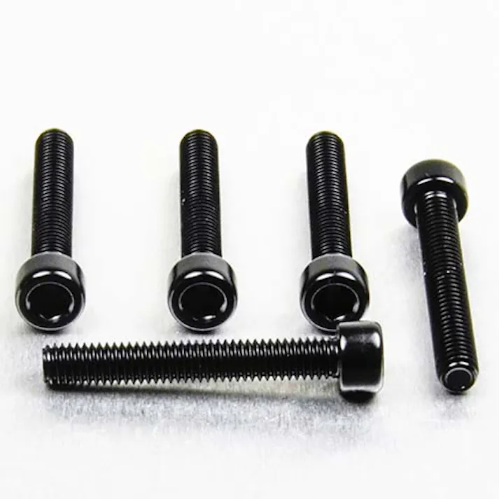 Pro-Bolt プロボルト アルミニウム ソケットキャップボルト M6x(1.00mm)x40mm 5個入りパック (PB640-5) PB640-5BK (CDC)【ネット注文限定・別送品】