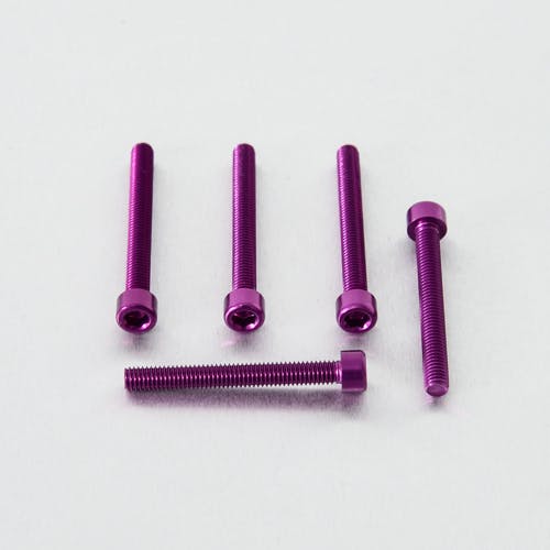 Pro-Bolt プロボルト アルミニウム ソケットキャップボルト M6x(1.00mm)x50mm 5個入りパック (PB650-5) PB650-5P (CDC)【ネット注文限定・別送品】