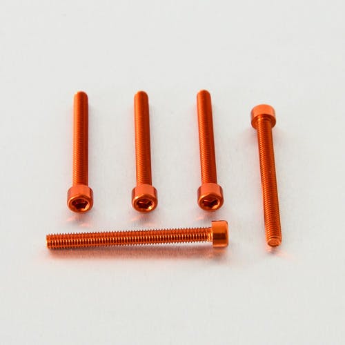 Pro-Bolt �v���{���g �A���~�j�E�� �\�P�b�g�L���b�v�{���g M6x(1.00mm)x60mm 5����p�b�N (PB660-5) PB660-5O (C ���̑��i�{���g�j