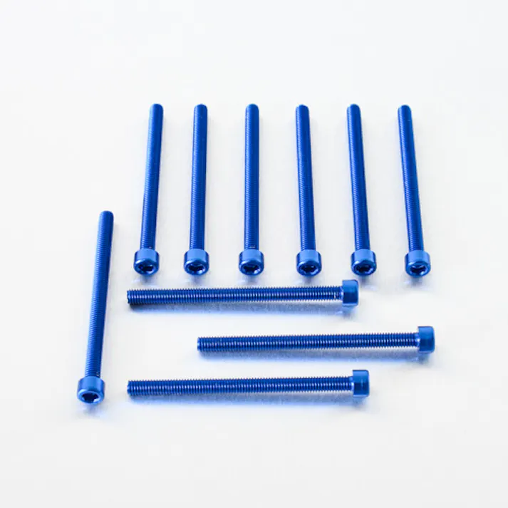 Pro-Bolt プロボルト アルミニウム ソケットキャップボルト M6x(1.00mm)x80mm 10個入りパック (PB680-10) PB680-10B (CDC)【ネット注文限定・別送品】