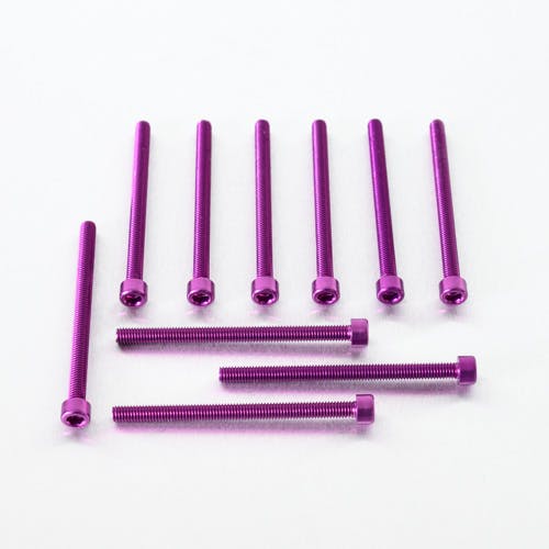 Pro-Bolt プロボルト アルミニウム ソケットキャップボルト M6x(1.00mm)x80mm 10個入りパック (PB680-10) PB680-10P その他(ボルト) Pro-Bolt プロボルト アルミニウム ソケットキャップボルト M6x(1.00mm)x80mm 10個入りパック (PB680-10) PB680-10P その他(ボルト)