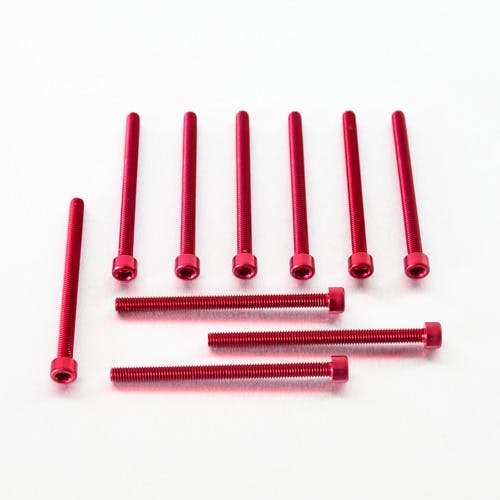 Pro-Bolt プロボルト アルミニウム ソケットキャップボルト M6x(1.00mm)x80mm 10個入りパック (PB680-10) PB680-10R その他(ボルト) Pro-Bolt プロボルト アルミニウム ソケットキャップボルト M6x(1.00mm)x80mm 10個入りパック (PB680-10) PB680-10R その他(ボルト)