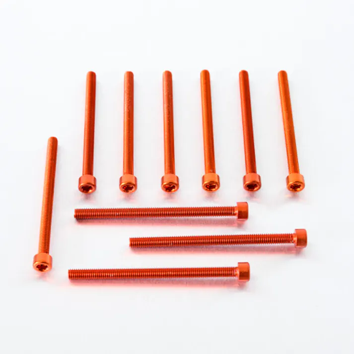 Pro-Bolt プロボルト アルミニウム ソケットキャップボルト M6x(1.00mm)x85mm 10個入りパック (PB685-10) PB685-10O (CDC)【ネット注文限定・別送品】