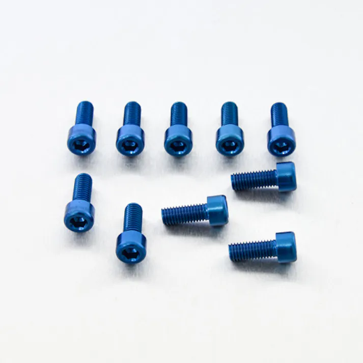 Pro-Bolt プロボルト アルミニウム ソケットキャップボルト M8x(1.25mm)x20mm 10個入りパック (PB820-10) PB820-10B (CDC)【ネット注文限定・別送品】