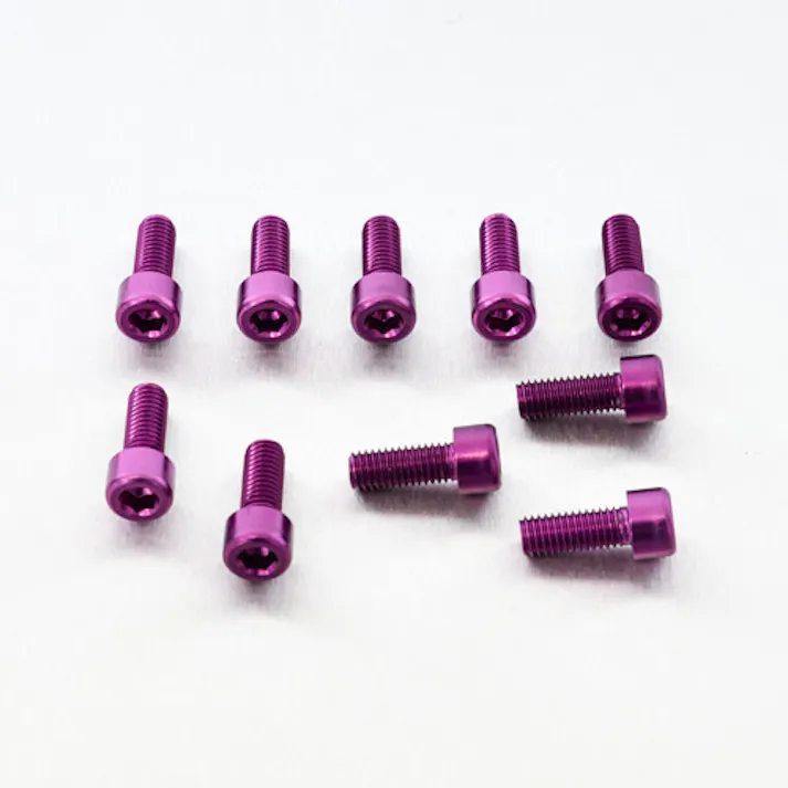 Pro-Bolt プロボルト アルミニウム ソケットキャップボルト M8x(1.25mm)x20mm 10個入りパック (PB820-10) PB820-10P (CDC)【ネット注文限定・別送品】