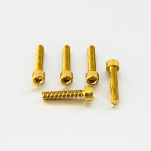 Pro-Bolt プロボルト アルミニウム ソケットキャップボルト M8x(1.25mm)x40mm 5個入りパック (PB840-5) PB840-5G (C その他(ボルト) Pro-Bolt プロボルト アルミニウム ソケットキャップボルト M8x(1.25mm)x40mm 5個入りパック (PB840-5) PB840-5G (C その他(ボルト)
