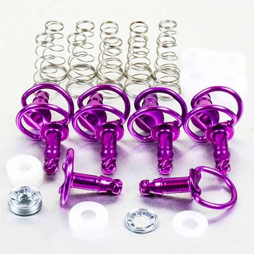 Pro-Bolt プロボルト アルミ クイックリリースピン 19mm Dリング 10個入りパック (QRCLIP1019) QRCLIP1019P (CDC)【別送品】