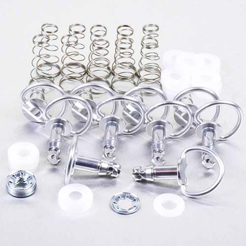 Pro-Bolt プロボルト アルミ クイックリリースピン 19mm Dリング 10個入りパック (QRCLIP1019) QRCLIP1019S (CDC) その他(ボルト) Pro-Bolt プロボルト アルミ クイックリリースピン 19mm Dリング 10個入りパック (QRCLIP1019) QRCLIP1019S (CDC) その他(ボルト)