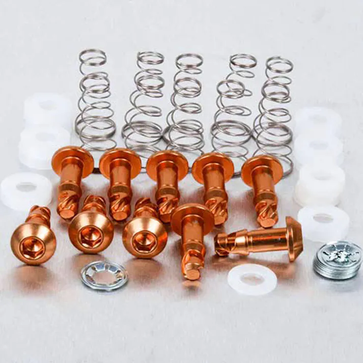 Pro-Bolt プロボルト アルミ クイックリリースピン 19mm 六角レンチ 10個入りパック (QRCLIPAK1019) QRCLIPAK1019O (CDC)【別送品】