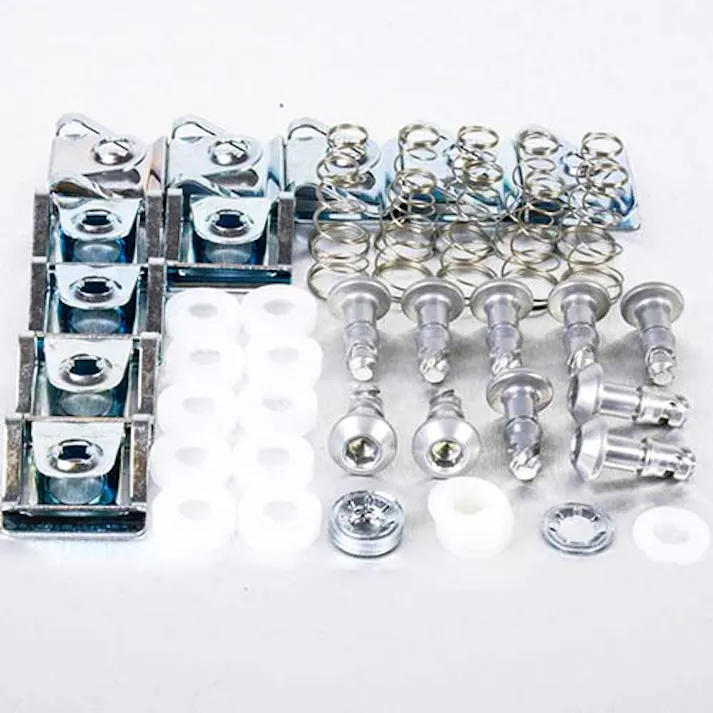 Pro-Bolt プロボルト アルミ クイックリリースピン 17mm 六角レンチ & CLIP3 10個入りパック (QRPACKAKSLIDE17) QRPACKAKSLIDE17S (CDC)【別送品】
