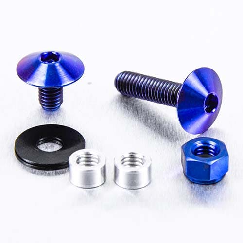 Pro-Bolt プロボルト Titanium Reservoir Mount Bolt Kit Front Brake (RESMONFB20TI) RESM その他(ボルト) Pro-Bolt プロボルト Titanium Reservoir Mount Bolt Kit Front Brake (RESMONFB20TI) RESM その他(ボルト)