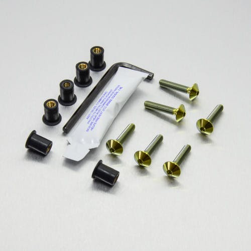 Pro-Bolt プロボルト Titanium Screen Kit 6 Bolts (SK100TI) SK100TIG (CDC) その他(ボルト) Pro-Bolt プロボルト Titanium Screen Kit 6 Bolts (SK100TI) SK100TIG (CDC) その他(ボルト)