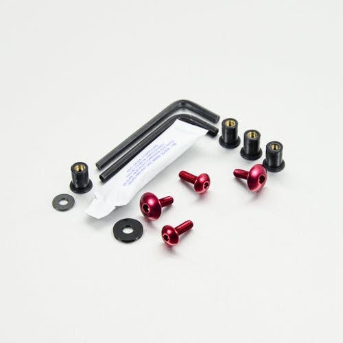 Pro-Bolt プロボルト Aluminium Screen Kit SV650 4 Bolts (SK190) SK190R (CDC) その他(ボルト) Pro-Bolt プロボルト Aluminium Screen Kit SV650 4 Bolts (SK190) SK190R (CDC) その他(ボルト)
