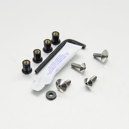 Pro-Bolt プロボルト Titanium Screen Kit SV650 4 Bolts (SK190TI) (CDC) その他(ボルト) Pro-Bolt プロボルト Titanium Screen Kit SV650 4 Bolts (SK190TI) (CDC) その他(ボルト)