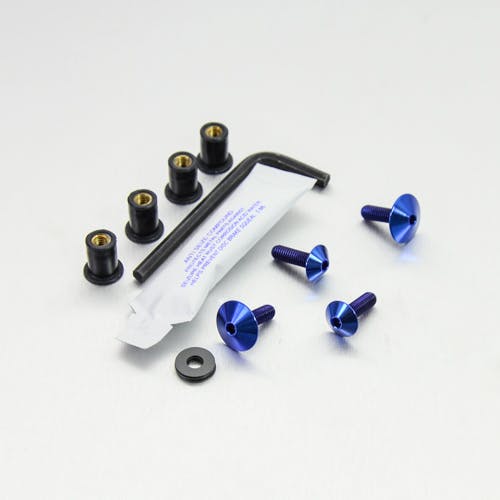 Pro-Bolt プロボルト Titanium Screen Kit SV650 4 Bolts (SK190TI) SK190TIB (CDC) その他(ボルト) Pro-Bolt プロボルト Titanium Screen Kit SV650 4 Bolts (SK190TI) SK190TIB (CDC) その他(ボルト)