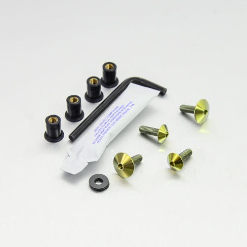 Pro-Bolt プロボルト Titanium Screen Kit SV650 4 Bolts (SK190TI) SK190TIG (CDC) その他(ボルト) Pro-Bolt プロボルト Titanium Screen Kit SV650 4 Bolts (SK190TI) SK190TIG (CDC) その他(ボルト)
