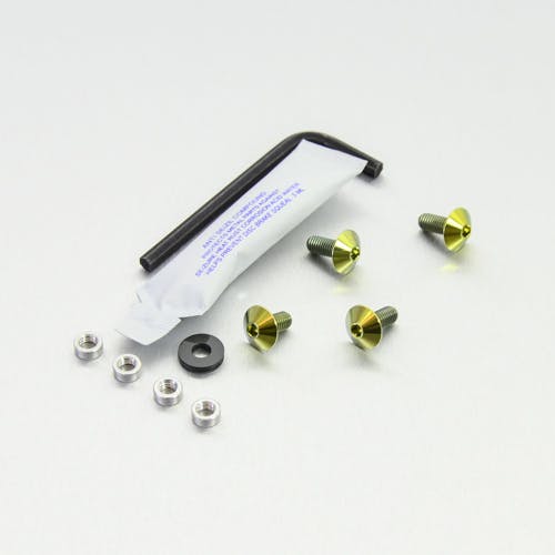 Pro-Bolt プロボルト Titanium Screen Kit 4 x Bolts and Collars (SK410TI) SK410TIG (CDC その他(ボルト) Pro-Bolt プロボルト Titanium Screen Kit 4 x Bolts and Collars (SK410TI) SK410TIG (CDC その他(ボルト)