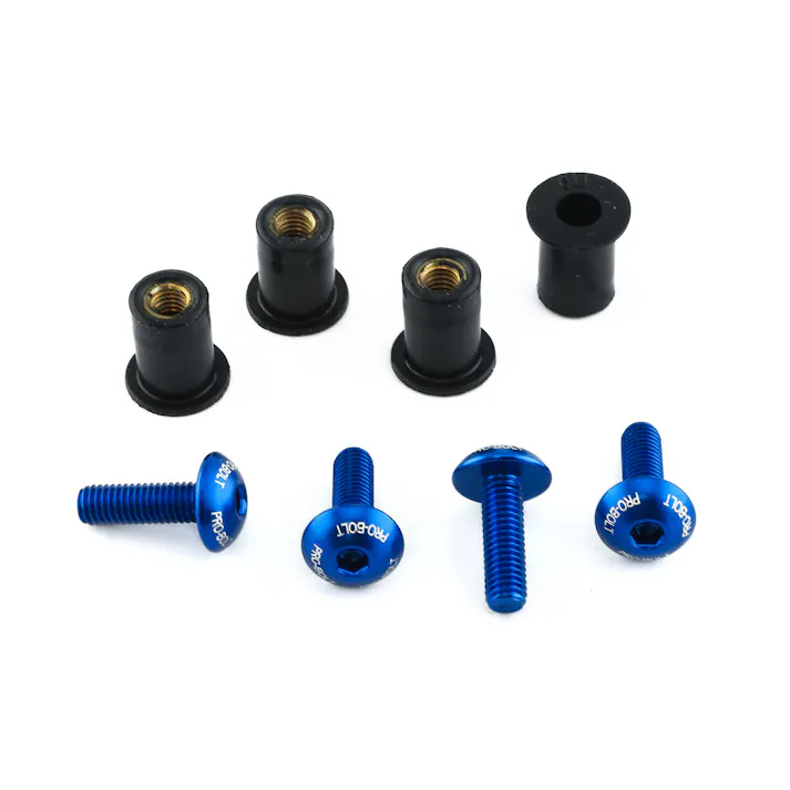 Pro-Bolt プロボルト Aluminium Screen Kit 4 Bolt Etched (SK4E) SK4BE (CDC)【ネット注文限定・別送品】
