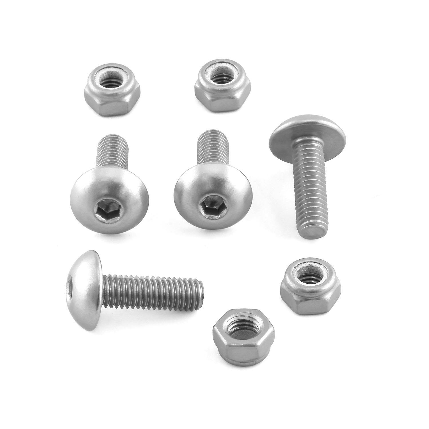 Pro-Bolt プロボルト Aluminium Screen Kit 4 Bolt with Nylock Nuts (SK4NYN) SK4NYNS (CD その他(ボルト) Pro-Bolt プロボルト Aluminium Screen Kit 4 Bolt with Nylock Nuts (SK4NYN) SK4NYNS (CD その他(ボルト)