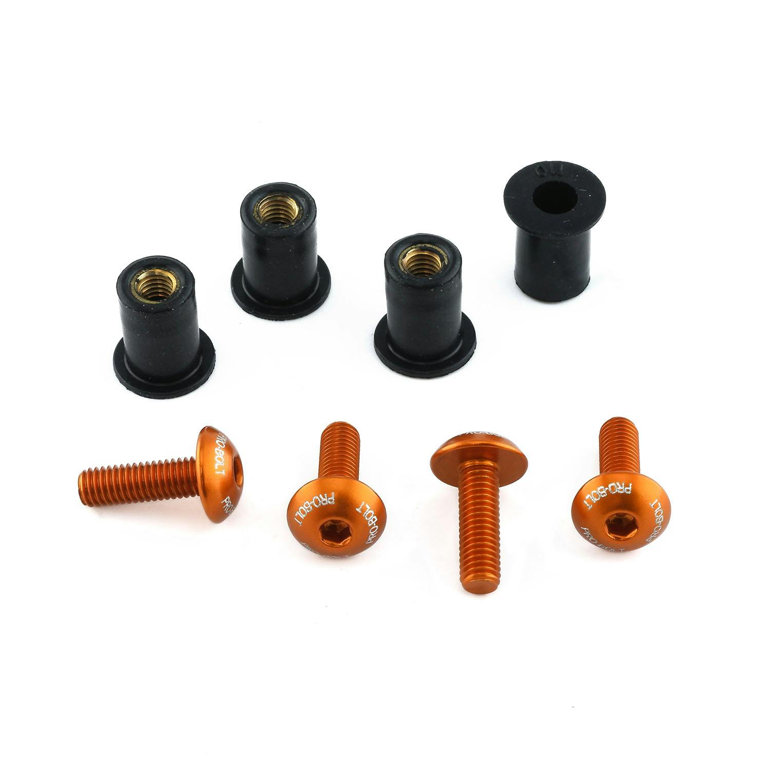 Pro-Bolt プロボルト Aluminium Screen Kit 4 Bolt Etched (SK4E) SK4OE (CDC) その他(ボルト) Pro-Bolt プロボルト Aluminium Screen Kit 4 Bolt Etched (SK4E) SK4OE (CDC) その他(ボルト)
