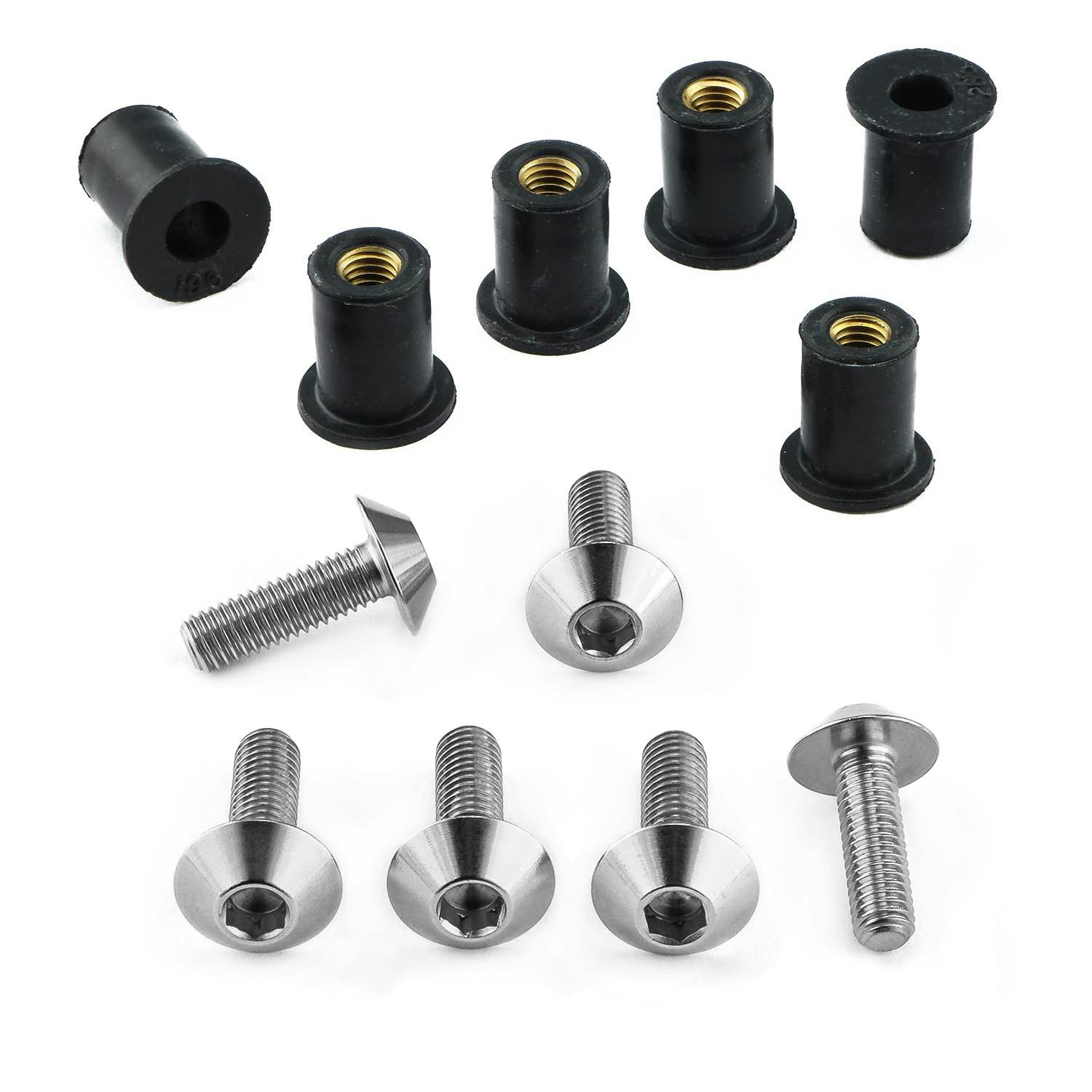 Pro-Bolt �v���{���g Stainless Steel Screen Kit 6 Bolts (SK6SS) (CDC) �X�e���i�{���g�j