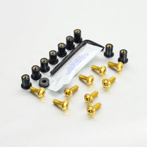 Pro-Bolt プロボルト Aluminium Screen Kit 9 Bolt Etched (SK9E) SK9GE (CDC) その他(ボルト) Pro-Bolt プロボルト Aluminium Screen Kit 9 Bolt Etched (SK9E) SK9GE (CDC) その他(ボルト)