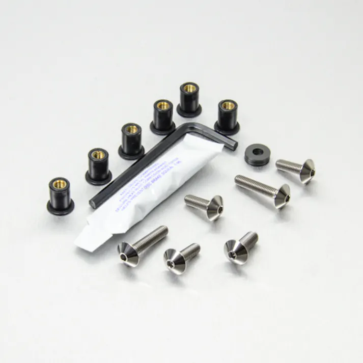Pro-Bolt プロボルト Stainless Steel Screen Kit 6 Bolt GSXR600/750 K6-K7 (SKSU093SS) (CDC)【ネット注文限定・別送品】
