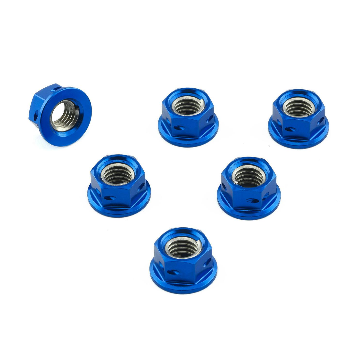 Pro-Bolt プロボルト アルミニウム スプロケットナットs M8x(1.25mm) ドリルド 6個入りパック (SPN8D) SPN8DB (CDC) その他(ボルト) Pro-Bolt プロボルト アルミニウム スプロケットナットs M8x(1.25mm) ドリルド 6個入りパック (SPN8D) SPN8DB (CDC) その他(ボルト)