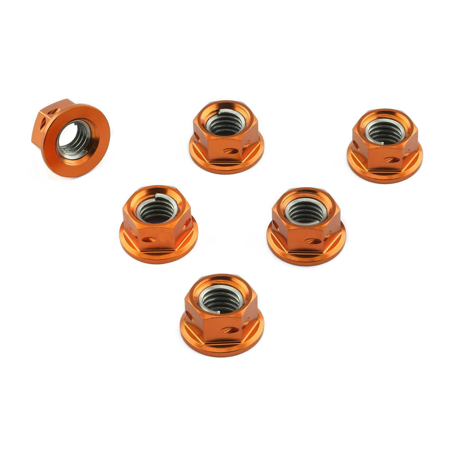 Pro-Bolt プロボルト アルミニウム スプロケットナットs M8x(1.25mm) ドリルド 6個入りパック (SPN8D) SPN8DO (CDC) その他(ボルト) Pro-Bolt プロボルト アルミニウム スプロケットナットs M8x(1.25mm) ドリルド 6個入りパック (SPN8D) SPN8DO (CDC) その他(ボルト)