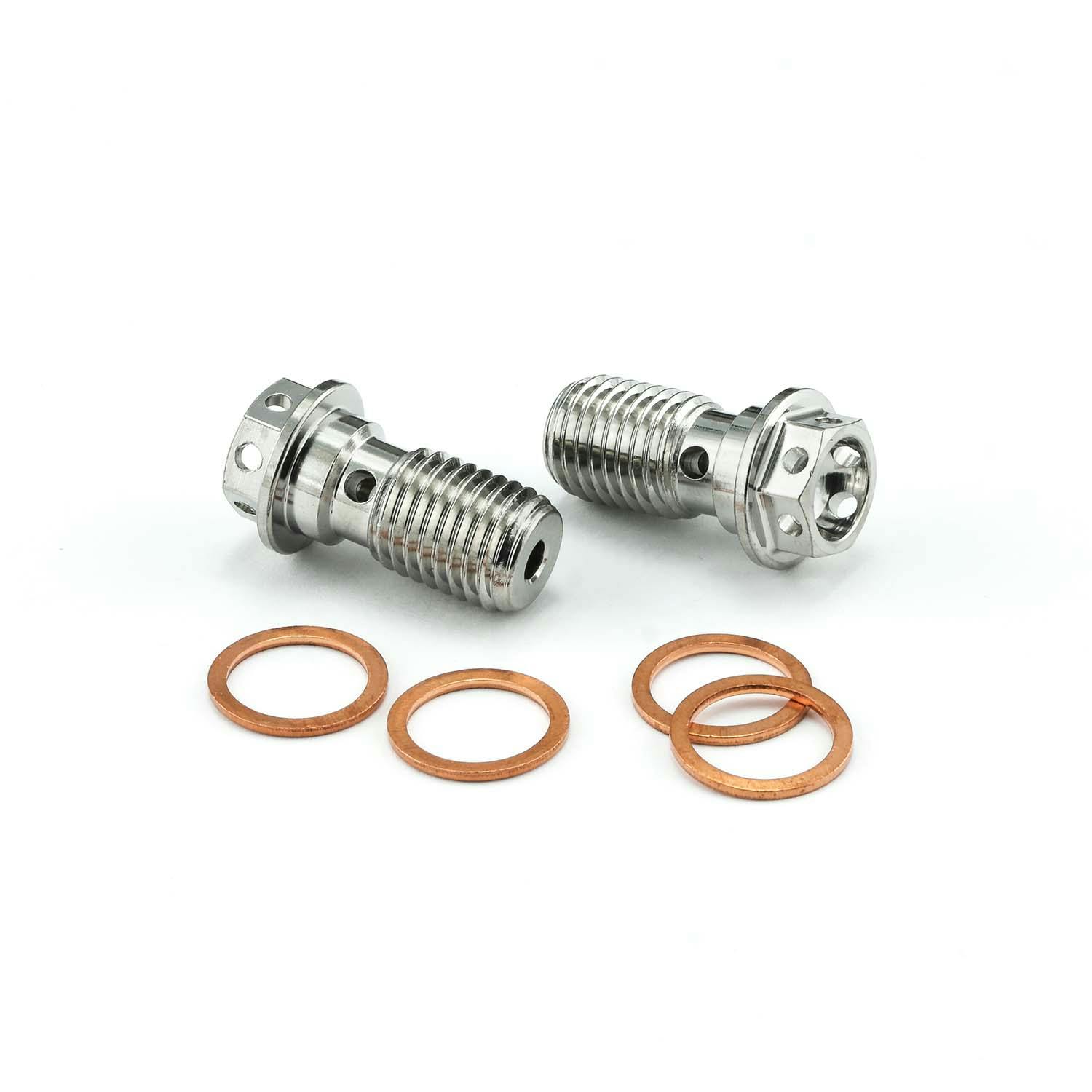 Pro-Bolt プロボルト Stainless Steel Banjo Bolt Single Race Spec x2 Front Master Cylin ステン(ボルト) Pro-Bolt プロボルト Stainless Steel Banjo Bolt Single Race Spec x2 Front Master Cylin ステン(ボルト)