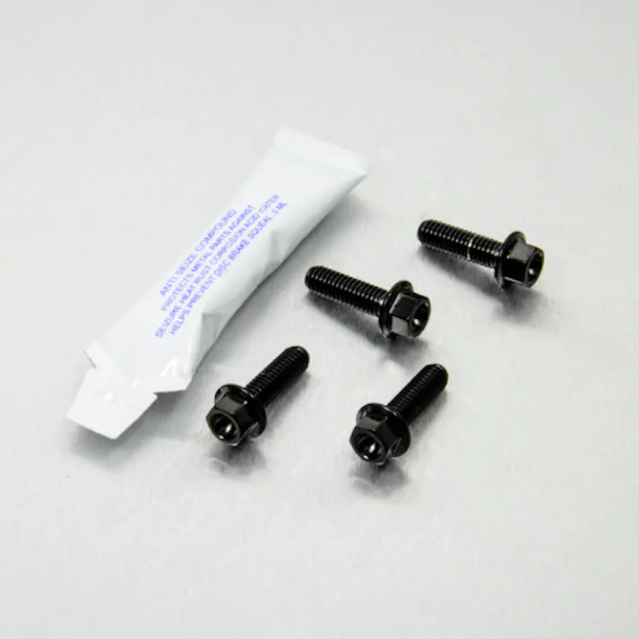 Pro-Bolt プロボルト Stainless Steel Brake & Clutch Lever Pinch Bolts (SSBCPERCH50) SSBCPERCH50BK (CDC)【ネット注文限定・別送品】