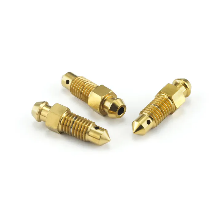 Pro-Bolt プロボルト Stainless Steel Bleed Nipple M7 Front Brake Caliper Pack x3 (SSBN7-3Z1) SSBN7-3Z1G (CDC)【ネット注文限定・別送品】