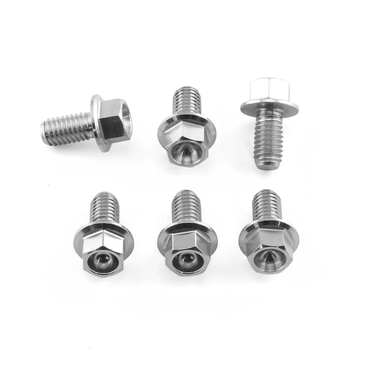 Pro-Bolt プロボルト Stainless Steel Disc Bolt Flanged Hex M6 x 12mm Rear Pack x 6 (SSDISCKIT-HZ2) (CDC)【ネット注文限定・別送品】