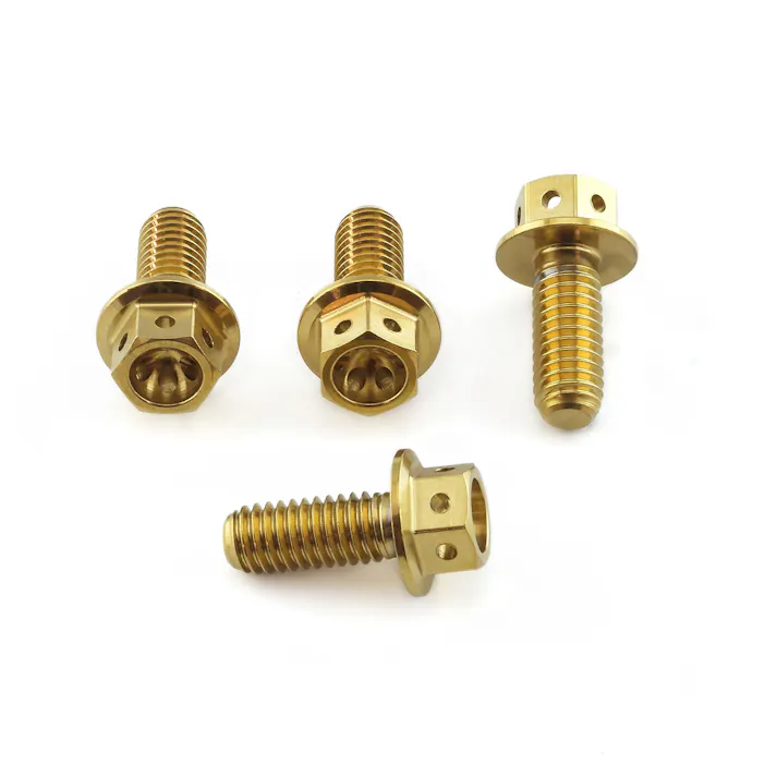 Pro-Bolt プロボルト Stainless Steel Disc Bolt Front M6 x 15mm Pack x 4 Race Spec (SSDISCKIT-ORZ1) SSDISCKIT-ORZ1G (CDC)【ネット注文限定・別送品】