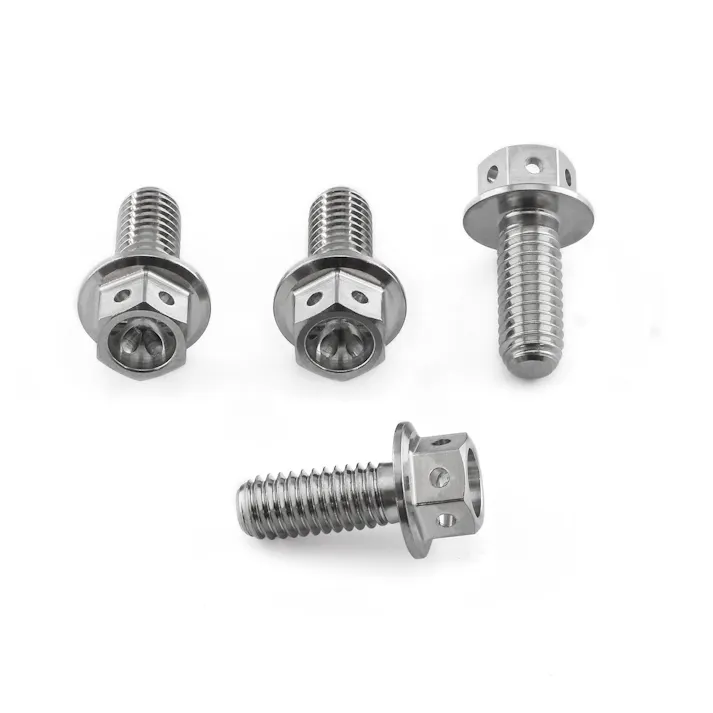 Pro-Bolt プロボルト Stainless Steel Disc Bolt Rear Flanged Hex Head M6 x 15mm Pack x 4 Race Spec (SSDISCKIT-ORZ2) (CDC)【ネット注文限定・別送品】