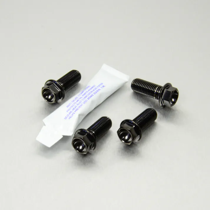 Pro-Bolt プロボルト Stainless Steel Front Brake Mounting Bolt Kit (SSFBMON200) SSFBMON200BK (CDC)【ネット注文限定・別送品】