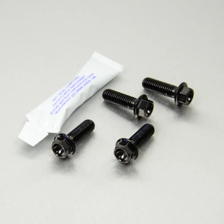 Pro-Bolt プロボルト Stainless Steel Front Brake Mounting Bolt Kit (SSFBMON20) SSFBMON20BK (CDC)【ネット注文限定・別送品】