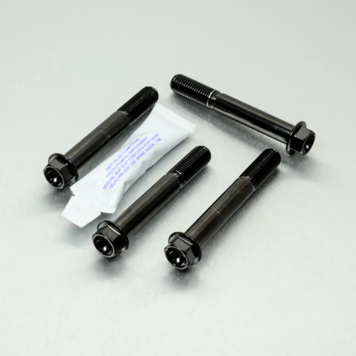 Pro-Bolt プロボルト Stainless Steel Front Brake Mounting Bolt Kit (SSFBMON340) SSFBMON340BK (CDC)【ネット注文限定・別送品】