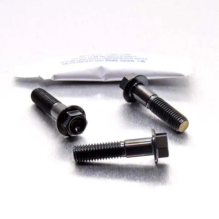 Pro-Bolt プロボルト Stainless Steel Rider & Pillion Footrest Hanger Bolt Kit (SSFREST190) SSFREST190BK (CDC)【ネット注文限定・別送品】