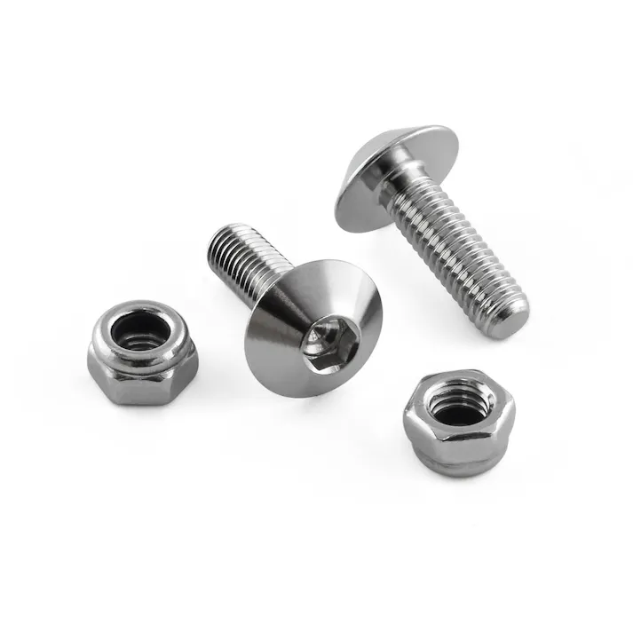 Pro-Bolt プロボルト Stainless Steel Number Plate 2 Bolt Kit (SSNPLATE) (CDC)【ネット注文限定・別送品】