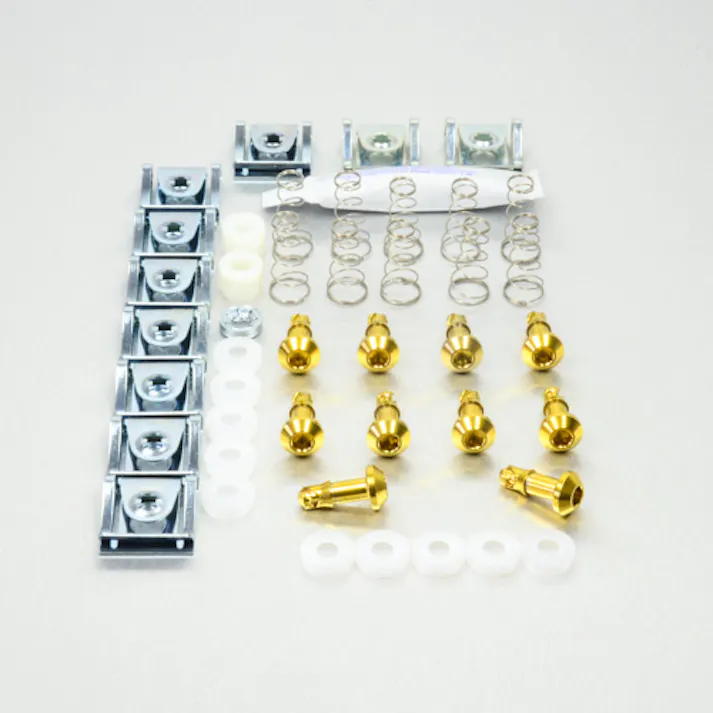 Pro-Bolt プロボルト Stainless Steel Quick Release Stud 19mm Allen Key & CLIP3 Pack x10 (SSQRPACKAKSLIDE1019) SSQRPACKAKSLIDE1019G (CDC)【別送品】