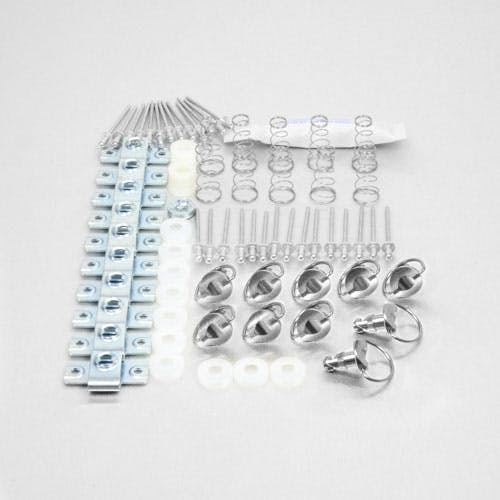 Pro-Bolt プロボルト Stainless Steel Quick Release Stud 14mm D-Ring & CLIP6 Pack x10 ( ステン(ボルト) Pro-Bolt プロボルト Stainless Steel Quick Release Stud 14mm D-Ring & CLIP6 Pack x10 ( ステン(ボルト)