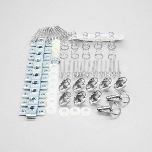 Pro-Bolt プロボルト Stainless Steel Quick Release Stud 17mm D-Ring & CLIP6 Pack x10 ( ステン(ボルト) Pro-Bolt プロボルト Stainless Steel Quick Release Stud 17mm D-Ring & CLIP6 Pack x10 ( ステン(ボルト)