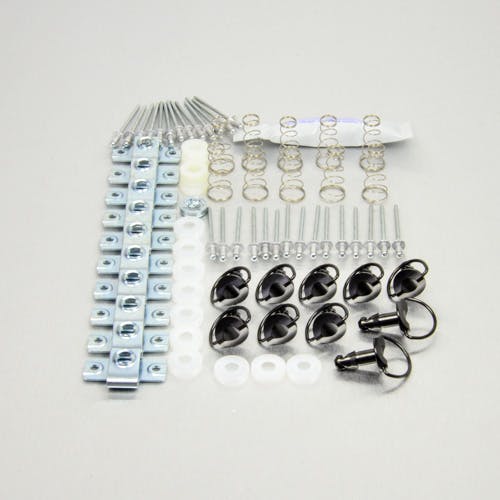 Pro-Bolt プロボルト Stainless Steel Quick Release Stud 17mm D-Ring & CLIP6 Pack x10 ( ステン(ボルト) Pro-Bolt プロボルト Stainless Steel Quick Release Stud 17mm D-Ring & CLIP6 Pack x10 ( ステン(ボルト)